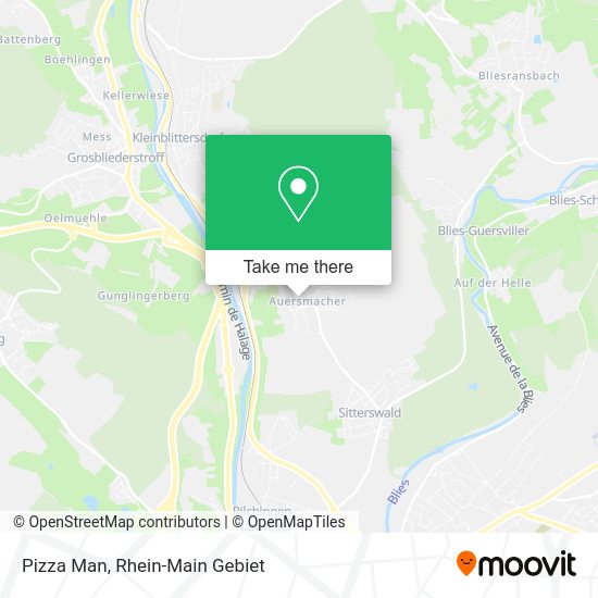Карта Pizza Man