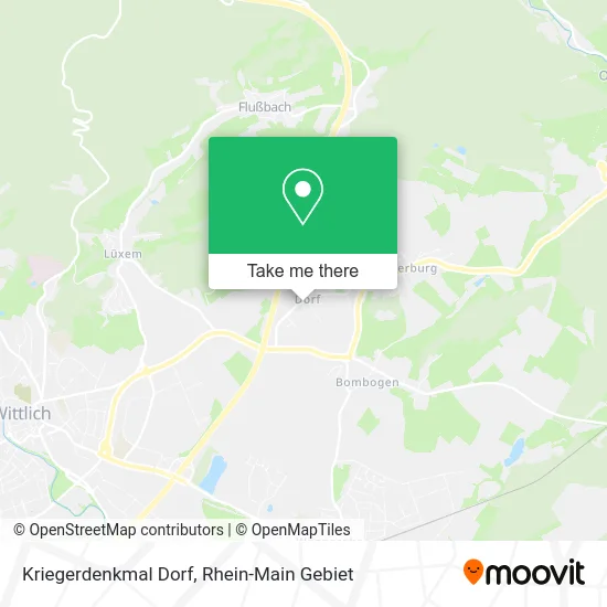 Карта Kriegerdenkmal Dorf