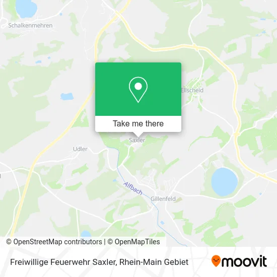 Карта Freiwillige Feuerwehr Saxler