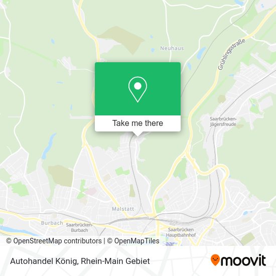 Карта Autohandel König