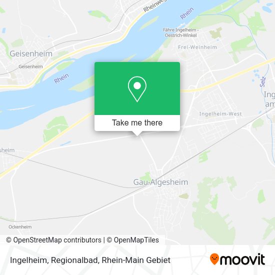 Карта Ingelheim, Regionalbad