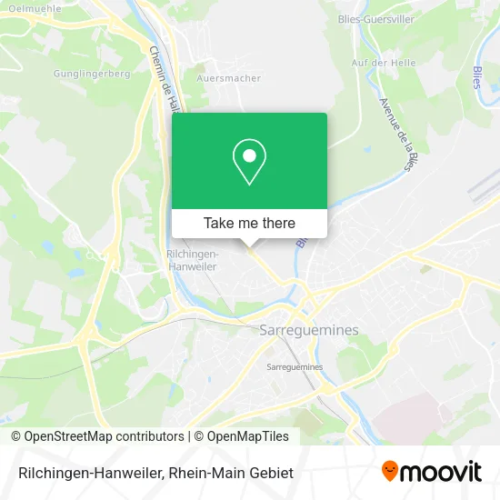 Карта Rilchingen-Hanweiler