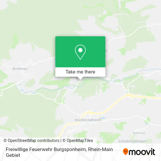 Карта Freiwillige Feuerwehr Burgsponheim