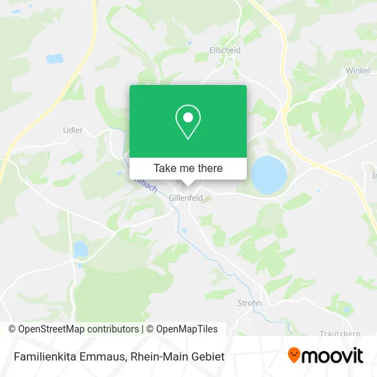 Карта Familienkita Emmaus