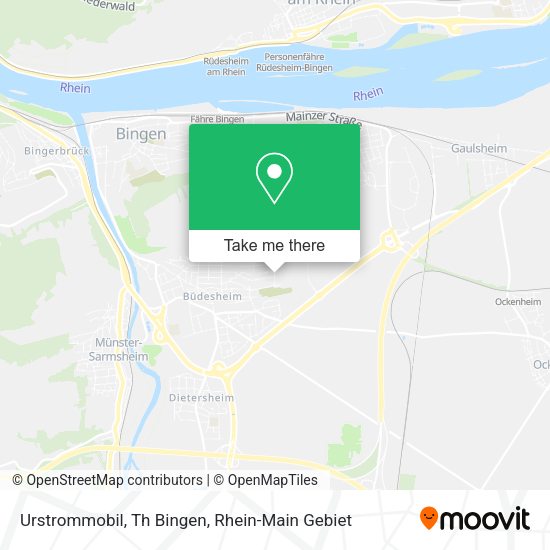 Карта Urstrommobil, Th Bingen