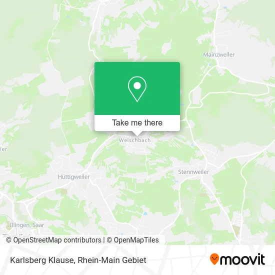 Карта Karlsberg Klause