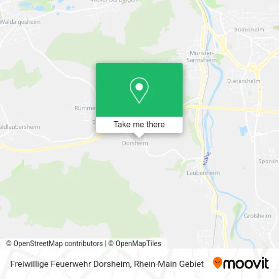 Карта Freiwillige Feuerwehr Dorsheim