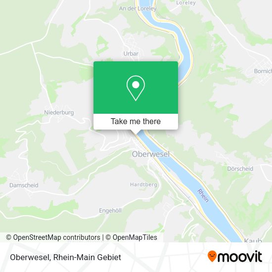 Карта Oberwesel
