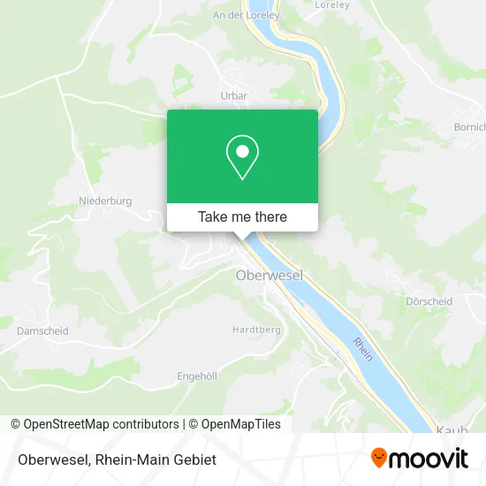 Карта Oberwesel