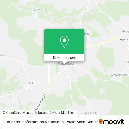 Карта Tourismusinformation Kastellaun