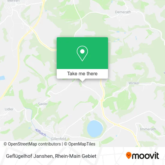 Карта Geflügelhof Janshen