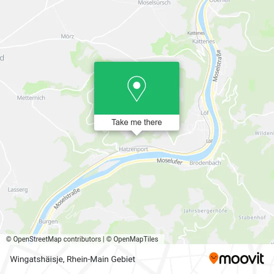 Карта Wingatshäisje