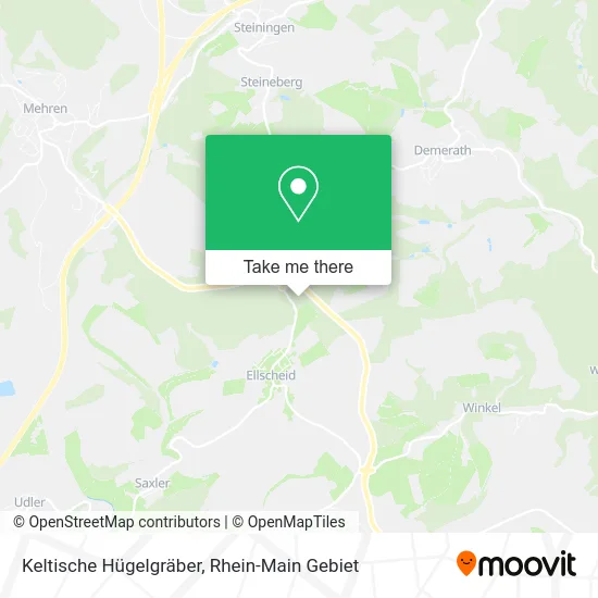 Карта Keltische Hügelgräber