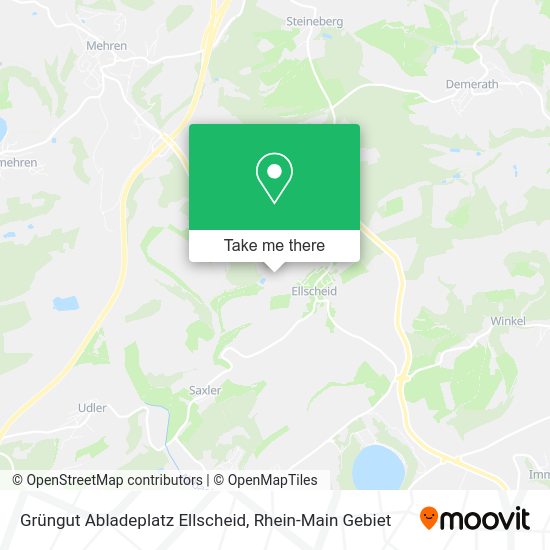 Карта Grüngut Abladeplatz Ellscheid