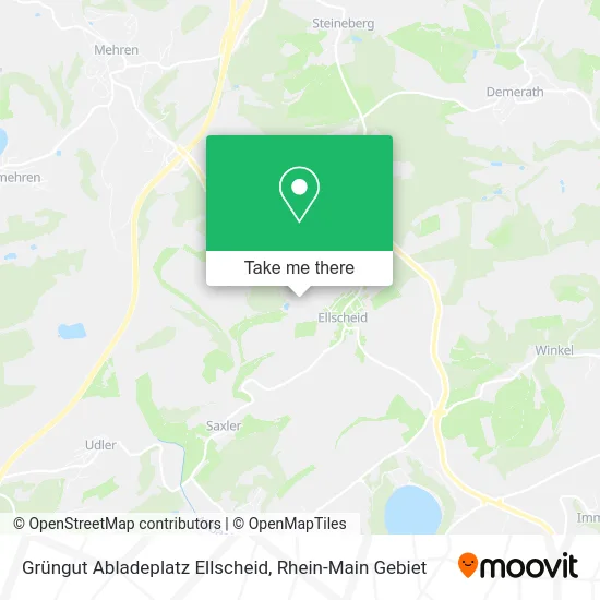 Карта Grüngut Abladeplatz Ellscheid
