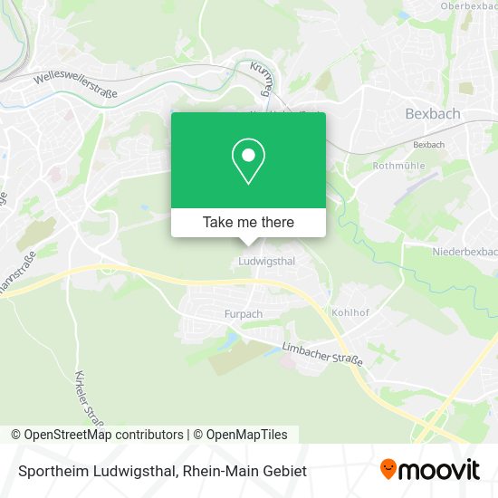 Карта Sportheim Ludwigsthal