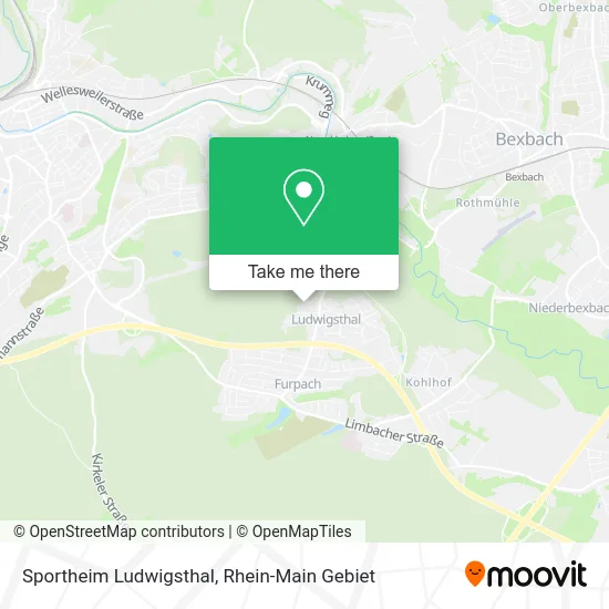 Карта Sportheim Ludwigsthal
