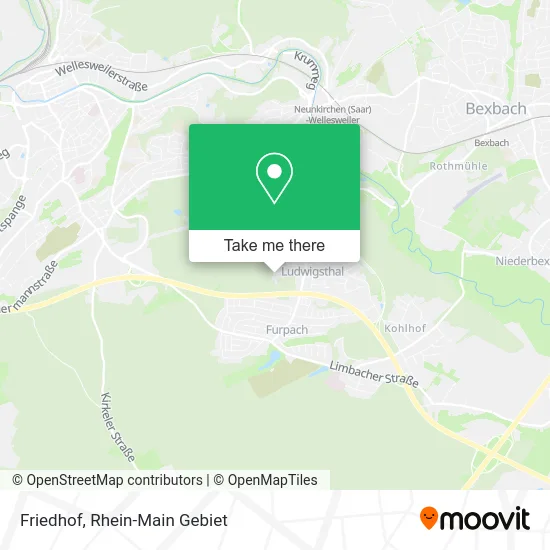 Friedhof map