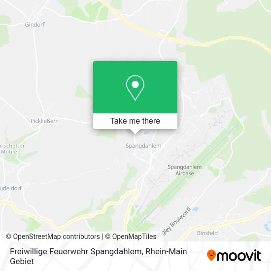 Карта Freiwillige Feuerwehr Spangdahlem