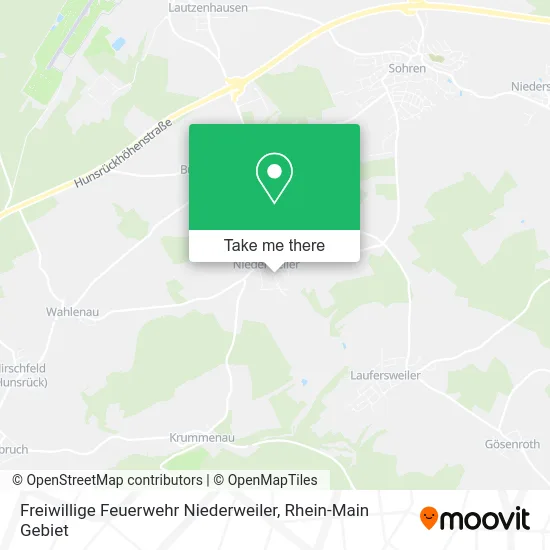 Карта Freiwillige Feuerwehr Niederweiler