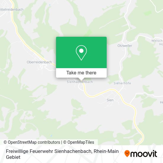 Карта Freiwillige Feuerwehr Sienhachenbach
