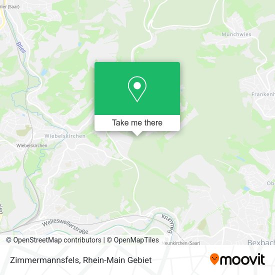 Карта Zimmermannsfels