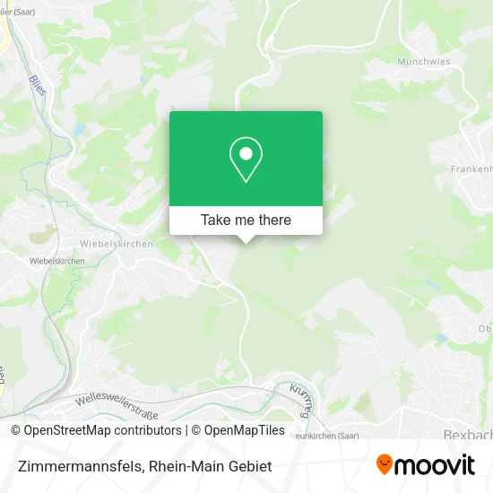 Карта Zimmermannsfels