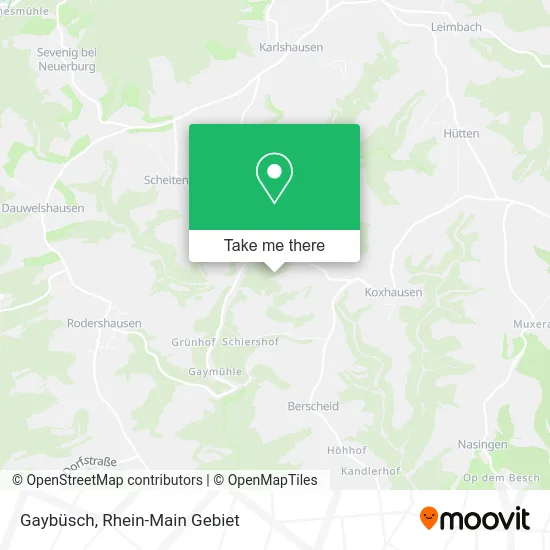 Карта Gaybüsch