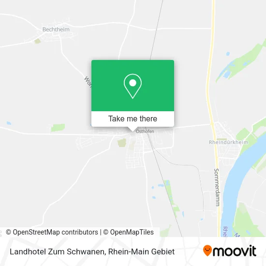 Карта Landhotel Zum Schwanen