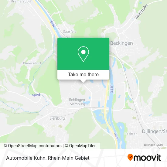 Карта Automobile Kuhn