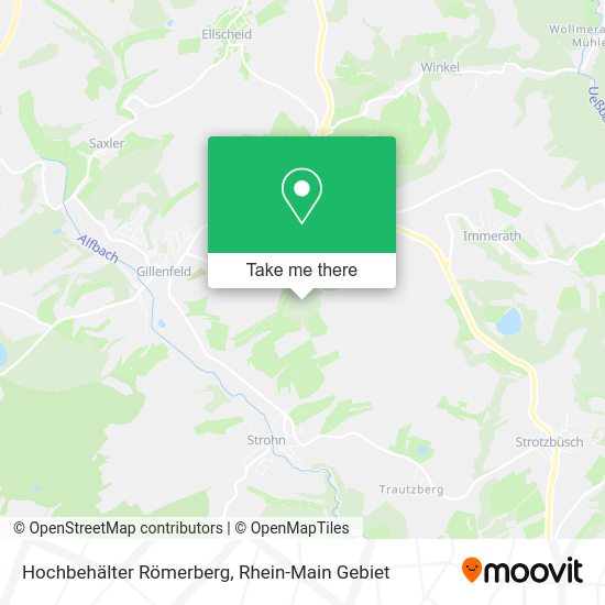 Карта Hochbehälter Römerberg