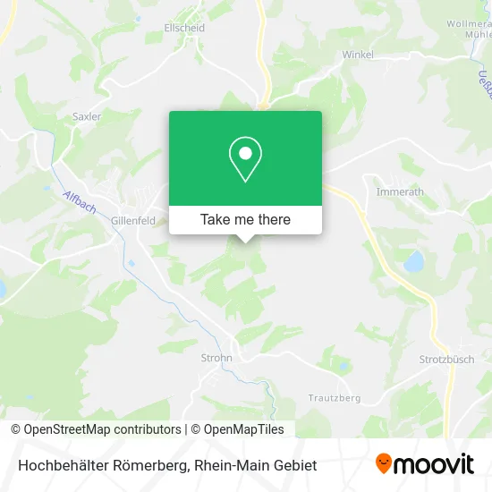 Карта Hochbehälter Römerberg