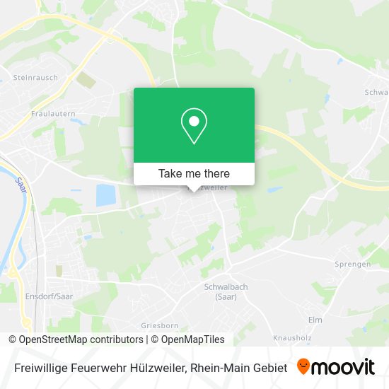 Карта Freiwillige Feuerwehr Hülzweiler