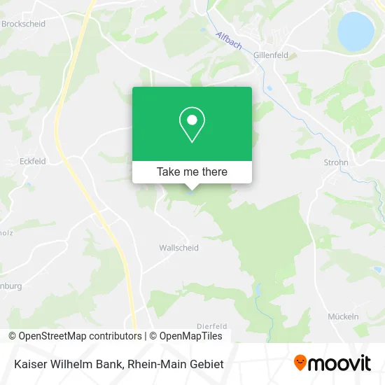 Карта Kaiser Wilhelm Bank