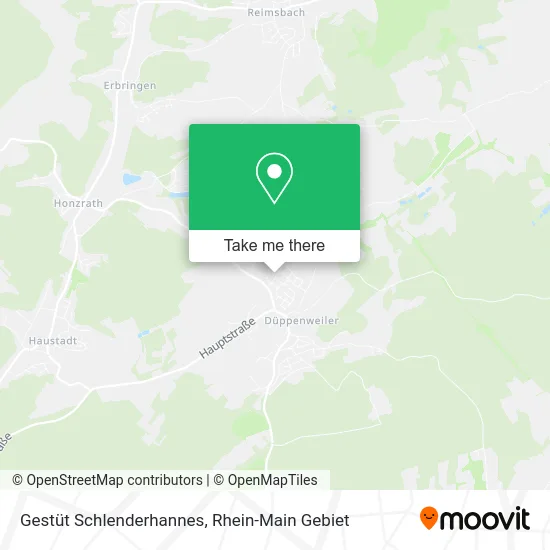 Карта Gestüt Schlenderhannes