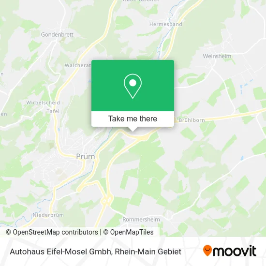 Карта Autohaus Eifel-Mosel Gmbh