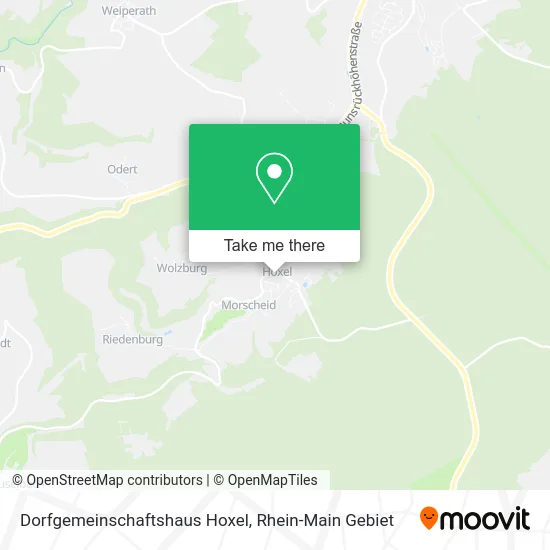 Карта Dorfgemeinschaftshaus Hoxel