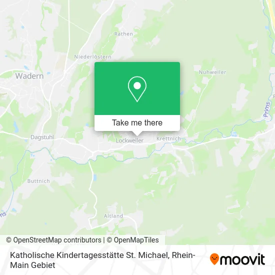 Карта Katholische Kindertagesstätte St. Michael