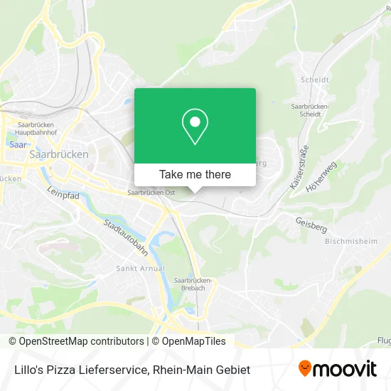 Карта Lillo's Pizza Lieferservice