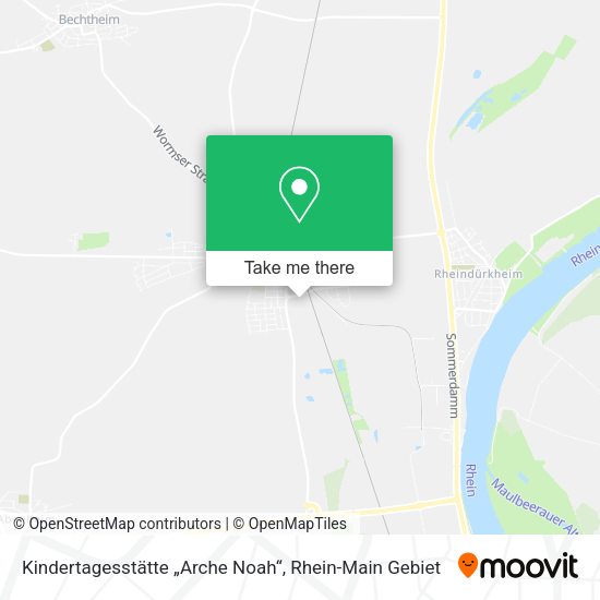 Карта Kindertagesstätte „Arche Noah“