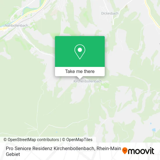 Карта Pro Seniore Residenz Kirchenbollenbach