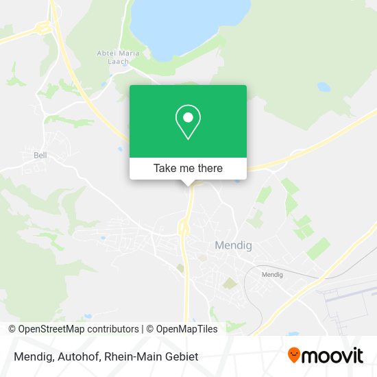 Карта Mendig, Autohof