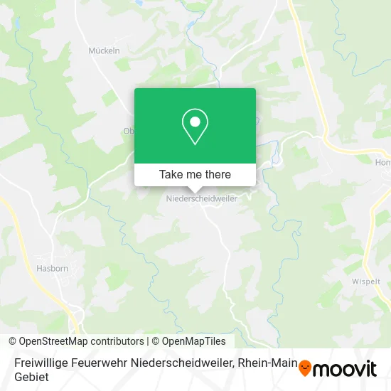Карта Freiwillige Feuerwehr Niederscheidweiler