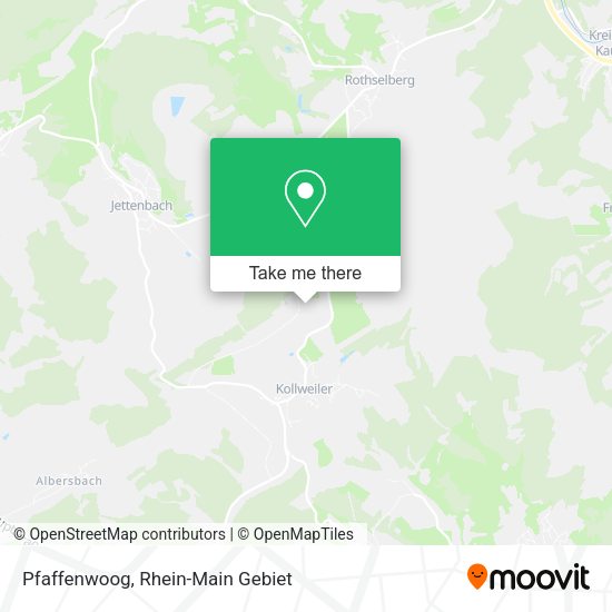 Карта Pfaffenwoog