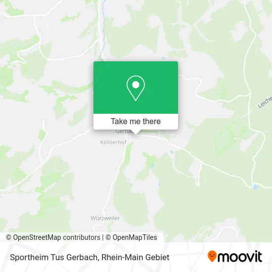 Карта Sportheim Tus Gerbach