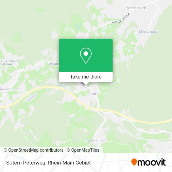 Карта Sötern Peterweg