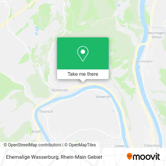 Карта Ehemalige Wasserburg