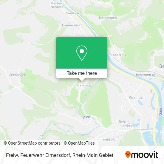 Карта Freiw. Feuerwehr Eimersdorf