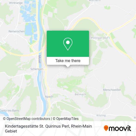Карта Kindertagesstätte St. Quirinus Perl