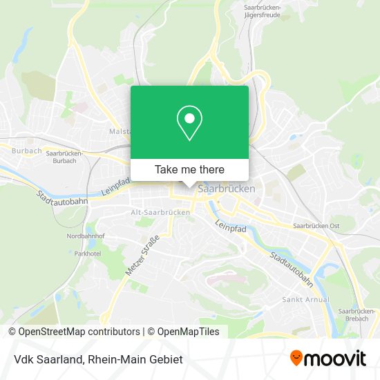 Карта Vdk Saarland